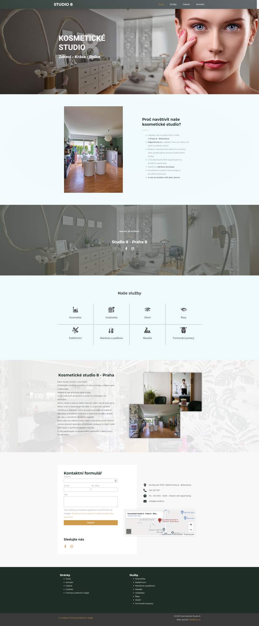 Web prezentace - tvorba webových stránek, online marketing, ppc reklama, konzultace, školení - onmade. Cz